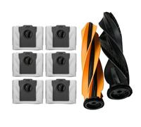 Wodsty Juego de 8 accesorios para aspiradora con 2 cepillos Aqua10 | Dreame Aqua10 Aqua 10 Ultra - Cepillo de recambio para aspiradoras RLH31CE RLH71DE