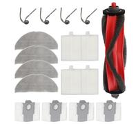 Wodsty Juego de accesorios compatible con la serie, cepillos, paños de | Roborock Q7 M5+ Piezas de repuesto Q7 TF+ Bolsa para el polvo, 3,3 L, cepillo principal, filtro lateral