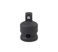 Wodsty Juego de adaptador de enchufe de 1/4 3/8 1/2 pulgadas, reductor de acero al cromo vanadio negro para llaves de trinquete y extensiones, 1 pieza