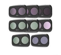 Wodsty Juego de filtros, filtro de lente de cámara de aleación de aluminio para DJI Pocket 4 Pro, juego de filtros de efectos de exposición prolongada (8 unidades)