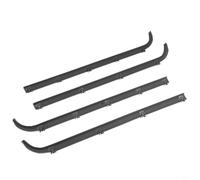 Wodsty Juego de juntas para ventanas delanteras interiores y exteriores para Ford Bronco 1987-1996, F150 F250 F350 hasta 1997, 4 piezas de tiras meteorológicas