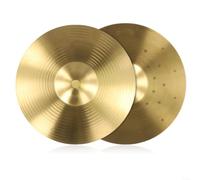 Wodsty Juego de platillos de latón de 8 y 10 pulgadas para Splash Crash Hi-Hat (8 pulgadas)