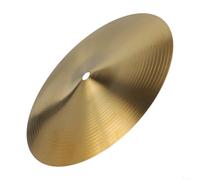 Wodsty Juego de platillos de latón para Splash Crash Hi-Hat (10 pulgadas) | Latón de alta calidad, duradero, sonido brillante, ideal para salpicaduras y choques, se adapta a soportes Hi-Hat