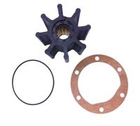 Wodsty Kit de impulsor de bomba de agua de latón de neopreno 09-1028B-1 | Juego de 3 paneles de fibra de carbono para palanca de cambios 2010-2015
