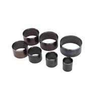 Wodsty Leathercraft - Plantilla de corte de piel de forma redonda, juego de 7 piezas (20 mm-50 mm de diámetro)