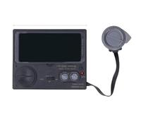 Wodsty Lente de soldadura de atenuación automática con panel solar y luces LED para cascos de soldadura, 110 x 90 mm, protección de nivel DIN16, 4 sensores para una respuesta rápida