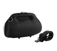 Wodsty Maletín rígido para JBL Charge6, resistente al desgaste, bolsa de almacenamiento EVA con correa, accesorios para altavoces amortiguadores (negro)