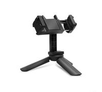 Wodsty Mini trípode con soporte para teléfono, soporte para smartphone ABS con soporte para zapatos fríos para vlogging y streaming
