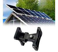 Wodsty Panel solar para módulos fotovoltaicos de pequeña potencia con instalación de ángulo ajustable, hecho de Asa Ic, compatible con paneles solares de 1 W a 10 W