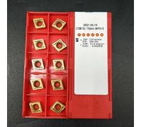 Wodsty Paquete de 10 insertos de carburo CCMT09T308 CCMT3252 para herramientas de corte de torno CNC, compatible con portaherramientas SCLCR