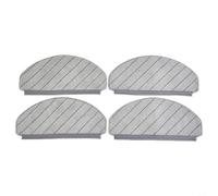 Wodsty Paquete de 4 almohadillas reutilizables para Ecovacs para DEEBOT X1 Plus y para T10 Plus, paños de limpieza suaves y lavables para robot con fuerte absorción de agua
