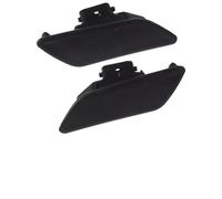 Wodsty Par de tapas de boquilla de arandela de faros delanteros para Porsche para Panamera 2014-2016, reemplazo directo para OE 970-505-731-00 y 970-505-732-00, plástico sin pintar