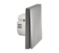 Wodsty Para tuya para zigbee para Smart Switch sin cable cero, control mediante aplicación Life para Alexa Google Home, 2MQTT Ready, robusto diseño ABS + PC, sin condensadores (1 en gris)