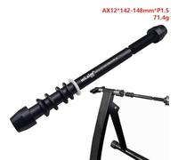 Wodsty Pincho de entrenamiento de bicicleta a través del eje pasante, 12 x 142 - 148 mm, P1.0/P1.5/P1.75, aleación de aluminio, compatible con bicicleta