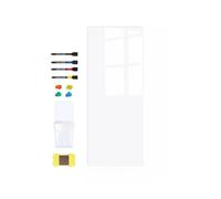 Wodsty Pizarra magnética para pared infantil, 15,7 unidades, color rosa | Pizarra adhesiva magnética para niños para pintar pizarra autoadhesiva decoración para niños