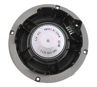 Wodsty Rejilla de altavoz frontal y trasera para Volkswagen Tiguan 2009-2019 | OEM 5N0035454B 5N0035453C | Pieza de repuesto ABS negra