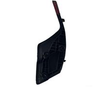 Wodsty Sello lateral delantero derecho para guardabarros a capó para Prius C 2012-2018, ABS negro, OEM 53866-52150