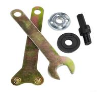 Wodsty Set de accesorios para amoladora angular Reparación Mantenimiento | Metal resistente, juego completo de 5 piezas, incluye barra giratoria, junta, placa de presión, duradero