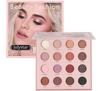 Wodsty Sombra de ojos para paleta, 16 colores, mate, brillante, nude