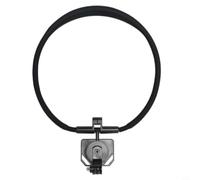 Wodsty Soporte de cuello para DJI para cámaras osmo 360, accesorios ajustables manos libres con correa para el pecho, engranaje de metal de silicona ligero para viajes de vlogging