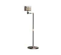 Wodsty Soporte de suelo ajustable para proyector, aleación de aluminio estable para cine y oficina, soporte ajustable para cardán (estilo pallet)