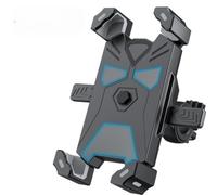 Wodsty Soporte de teléfono móvil para bicicleta a prueba de golpes, montaje universal para teléfonos inteligentes, navegación segura durante el ciclismo, diseño robusto, multicolor