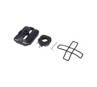 Wodsty Soporte para altavoz de motocicleta para la serie JBL GO Negro para | Plástico ABS resistente a la intemperie para JBL GO 5/4/3 y para moto, diseño negro