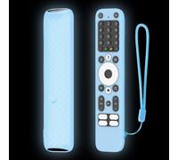 Wodsty Sto?Funda de silicona rígida para mando a distancia Homatics Box R Plus, funda protectora ligera antideslizante con cordón, (azul oscuro)