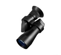 Wodsty Telescopio monocular HD 8 x 20, portátil, con una sola mano, lente totalmente revestida, para cazadores, pescadores, excursionistas, color plateado (negro)