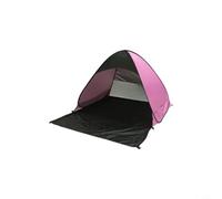 Wodsty Tienda de campaña de playa de apertura rápida con protección UV UPF50+, toldo ligero automático para acampar al aire libre familiar, verde (rosa y negro)