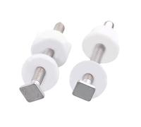 Wodsty Tornillos de fijación de tapa de inodoro de acero inoxidable para K-3566T-U, paquete de 2 con amortiguadores de tuerca de goma para una instalación segura y reducción de ruido
