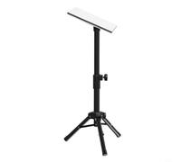Wodsty Trípode de metal ajustable de 2 a 4 pies de alto uso para montaje satelital con adaptador de tubo retráctil, soporte estable para exteriores, color negro