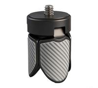 Wodsty Trípode pequeño para Insta360 Luna para cámaras de acción ultra Pocket 4, tornillo de 1/4 pulgadas, trípode de película de escritorio resistente con base de silicona, ideal para viajes