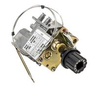 Wodsty Válvula de control de temperatura de gas 630 para freidora y accesorios de horno de vapor, sonda de acero inoxidable, rango de temperatura de 100-340 °C, para parrilla de gas ALPHA, BIFRONTE