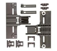 Wodsty W10350376 - Kit de ajuste de estante superior para lavavajillas, paquete de 2 con posicionadores y clips de parada, construcción de polímero de plástico para una mayor durabilidad, para