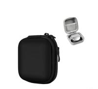 Wodsty Zapatilla para anillo de vídeo Doorbell 5, compacta, resistente a los arañazos, robusta, PU EVA, caja de transporte, juego de accesorios para funda protectora, color gris (negro)