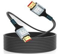 woednx Cable HDMI,8K cable hdmi 5 metros Ultra Alta Velocidad HDMI Cable 2.1 8K@60Hz 4K@120Hz 7680P HDR10 eARC 3D HDCP 2.2 & 2.3 Cable HDMI Compatible con PS5,PS4, X Box HDTV Player/Monitor/Laptop