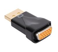 Woedpez Adaptador convertidor de 1080P a VGA macho a VGA hembra para portátil