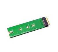 Woedpez Adaptador de tarjeta SSD de 18 pines para UX31 UX21 UX21E UX31A a NGFF M.2 SSD para fácil compatibilidad con ordenadores