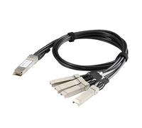 Woedpez Cable de datos profesional QSFP+ a 4xSFP+ de 40 Gigabit 39 de 37 pulgadas para un cableado eficiente del centro de datos y un flujo de datos sin fisuras