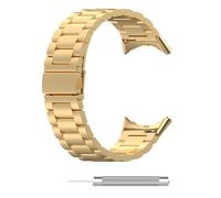 Woedpez Correa de metal de liberación rápida para mujer y hombre, correa de acero inoxidable, para reloj 3, 41 mm/45 mm, reloj inteligente, unisex, correa intercambiable