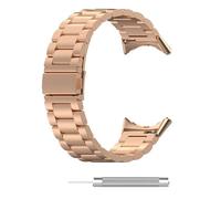 Woedpez Correa de metal de liberación rápida para mujer y hombre, correa de acero inoxidable, para reloj 3, 41 mm/45 mm, reloj inteligente, unisex, correa intercambiable