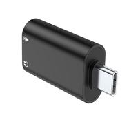 Woedpez Dispositivos portátiles para compartir música con conectores tipo C para duplicar el divisor de música de 3 5 mm para smartphones y tabletas