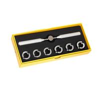 Woedpez Kit de reparación profesional para reloj con batería de reloj, para tareas de reparación de relojes