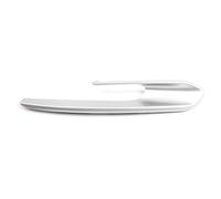 Woedpez Rejillas de parachoques central para auto 51117279695 51117279696 ABS inferior panel de moldura frontal inferior negro