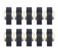 Woedpez Set con 5 clips de cinturón de batería de repuesto para PMNN4440 portátil de dos vías radio altavoz micrófono fácil instalación