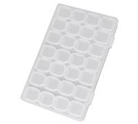 Woedpez Versátil caja de almacenamiento transparente para joyas, caja de aretes pequeños, organizadores de joyas para viajes, hogar y uso profesional