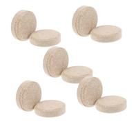 WOFASHPURET 10 piezas Tabletas Efervescentes para Baño de Pies con Jengibre Unidades Cuidado Natural para Pies Suaviza Callos y Olores Masaje Relajante Uso Doméstico Práctico y Portátil