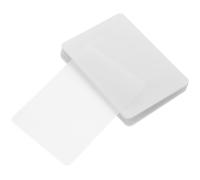 WOFASHPURET 100 Hojas de Película de Laminación Transparente de Pvc para Fotos, Película Protectora Sellado Hermético, Tamaño 95x66 Mm para Uso en Oficina