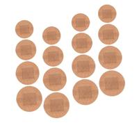 WOFASHPURET 100 piezas Vendajes Adhesivos Flexibles de Tela Transpirables para Cuidado de Heridas y para Dedos y Articulaciones Redondeados y Resistentes al Agua